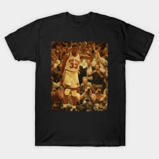 Patrick Ewing - Vintage Design Of Basketball T-Shirt